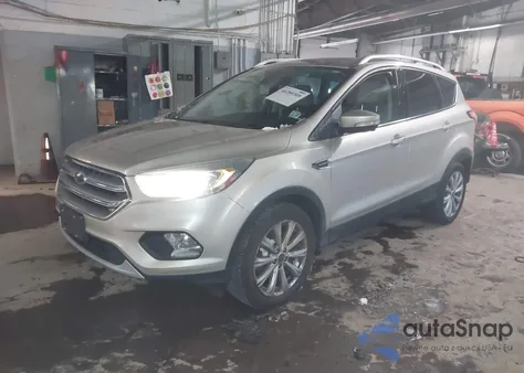 2017 Ford Escape Titanium from USA, damaged, VIN 1FMCU9JD9HUC41370